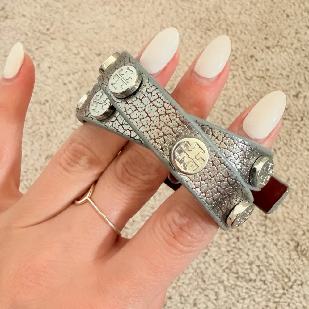 Tory Burch elegant silver